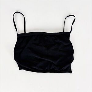 Intimately Free People Bralette Size XS/S Black Strappy Open Back